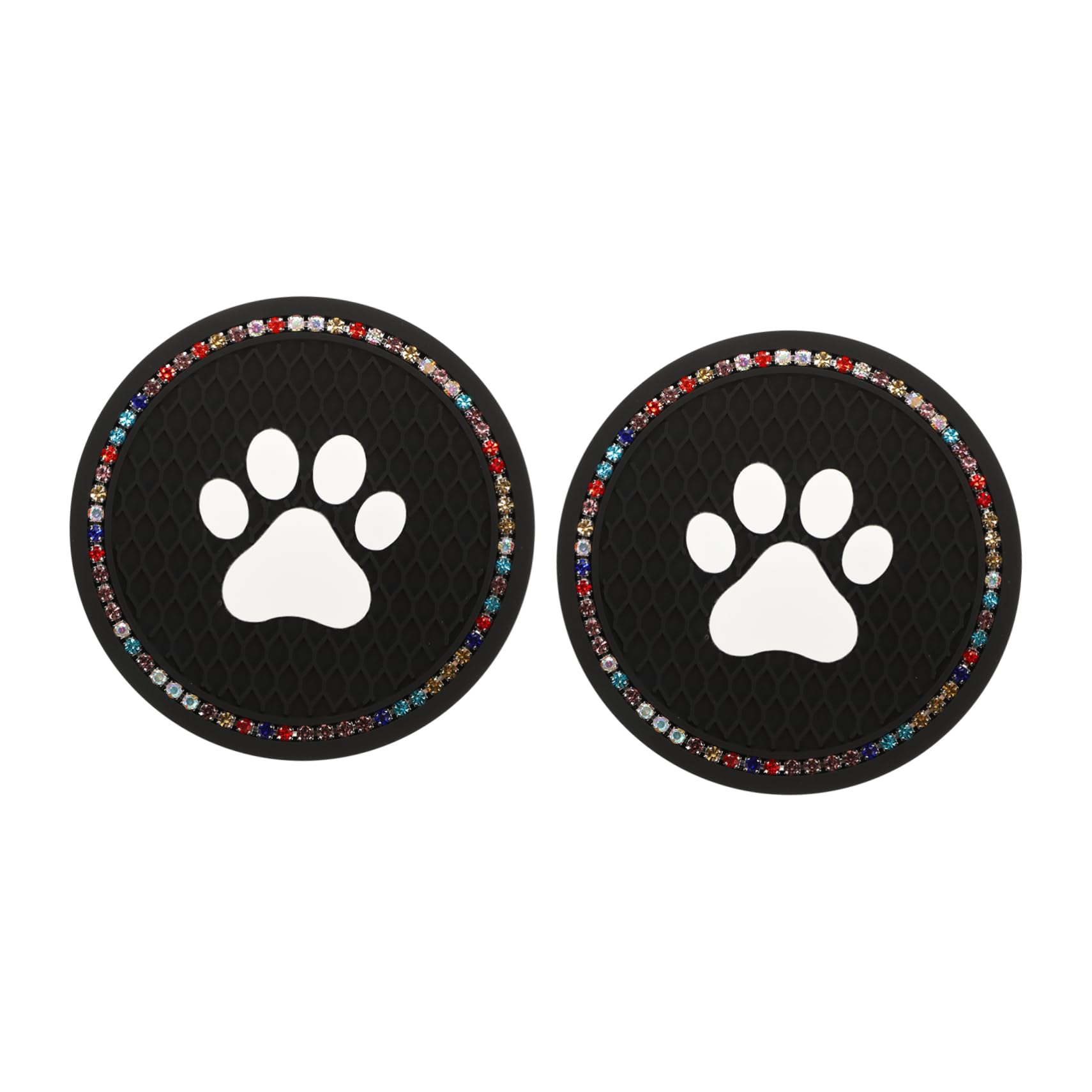 WEKADRIN 2pcs Diamond Pattern Cup for Drink Stylish Auto Accessories for Mugs Tea Cups and Soda Cans