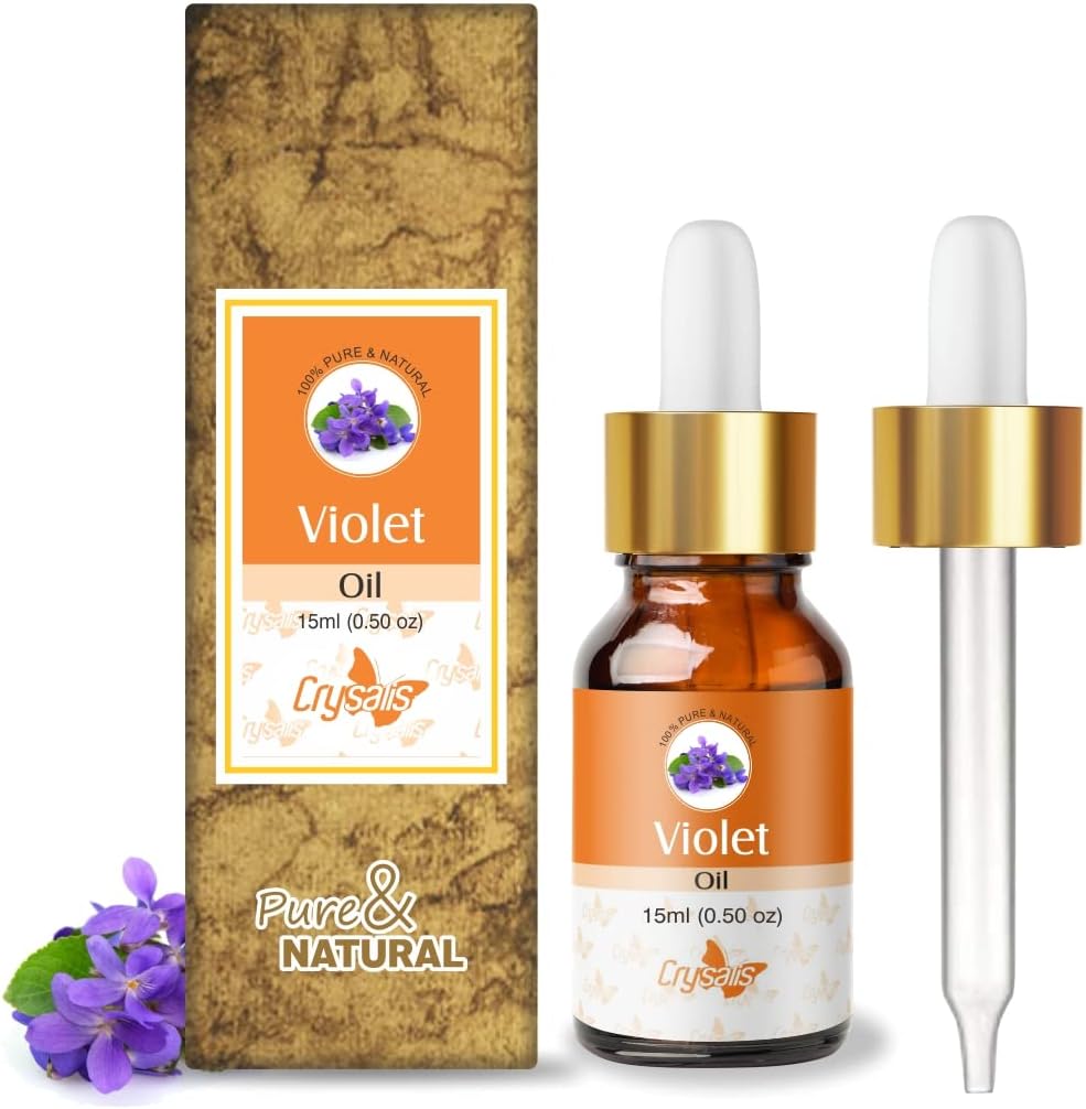 CrysalisViolet Essential Oil - 15 ml / 0.50 fl oz