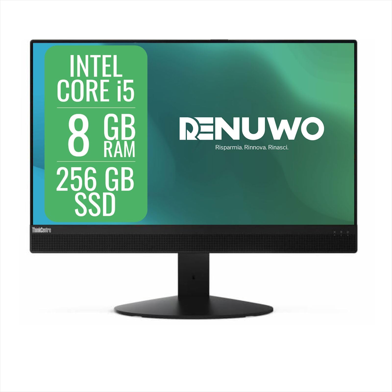 Lenovo Thinkcentre M920Z Pc Fisso All-in-One, Display 23.8