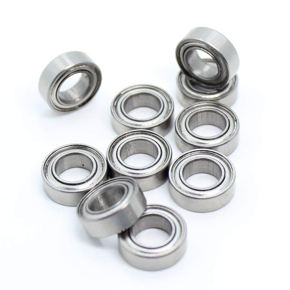 ZBJGBUIA SMR95ZZ Miniature Deep Groove Ball Bearing ABEC-1 Stainless Steel Bearings Shielded SMR95Z SMR95 Z ZZ 5 * 9 3 mm