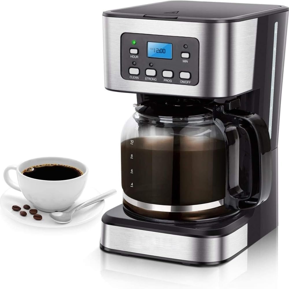 - Coffee Maker 110V Drip Coffee Machine, 1.5L Large Capacity Coffee, Semi-Automatic Coffee Machine, For Tea and Black Coffee, 24 Hour Reservation Heat Retention Function, Semi-Automatic