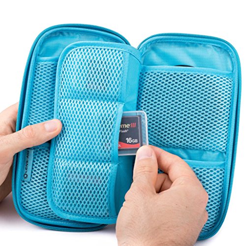 LENS-AID Filtertasche für Rundfilter mit Fächer für Filter bis 82mm, Aufbewahrungstasche für Polfilter, UV-Filter, Kamera Deckel etc. – Bild 4