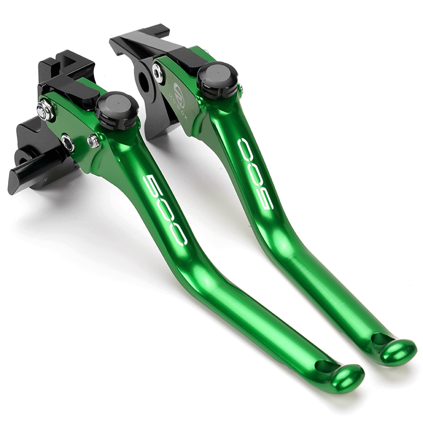 CNC Motorcycle Clutch Brake Lever Fit for Kawasaki Ninja 500 Ninja500 Ninja 500SE 2024 2025 Z500 Z500SE Handle Brake Levers Brake Clutch Levers (Green)-image-20