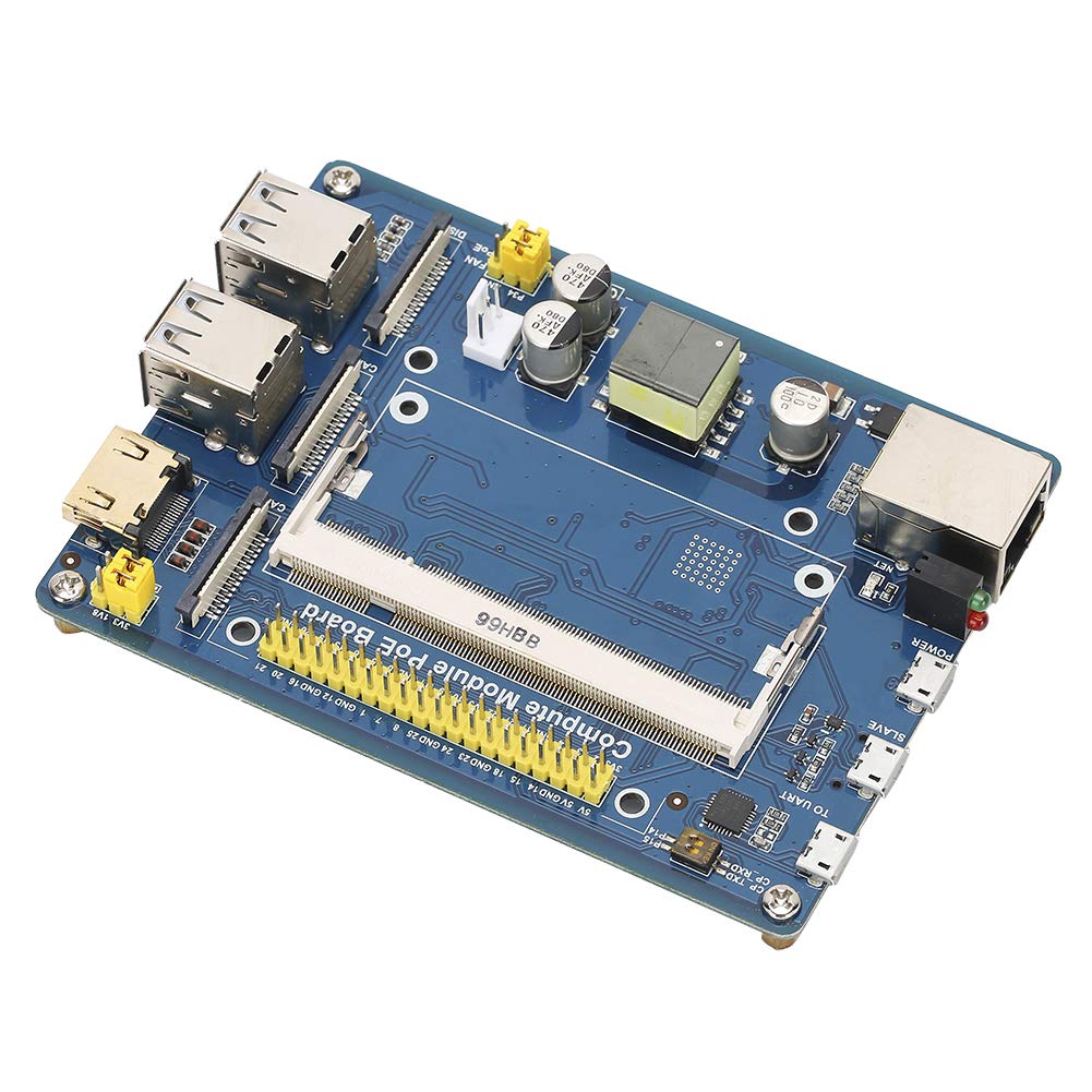 Wakects Płytka Rozszerzająca dla Compute Module, POE (Karta