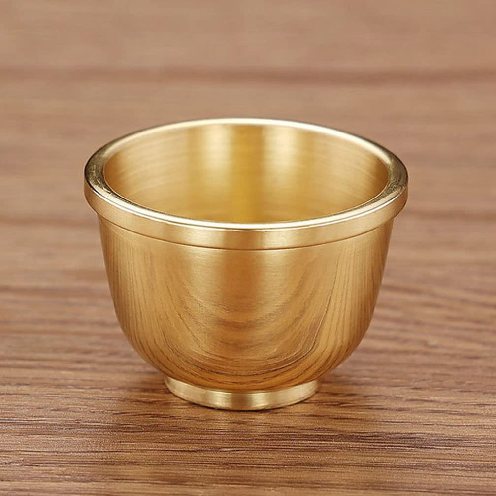 FOMIYES Buddhist Offering Bowl Elegant Water Supply Tea Cup for Buddhism and Decorative Use