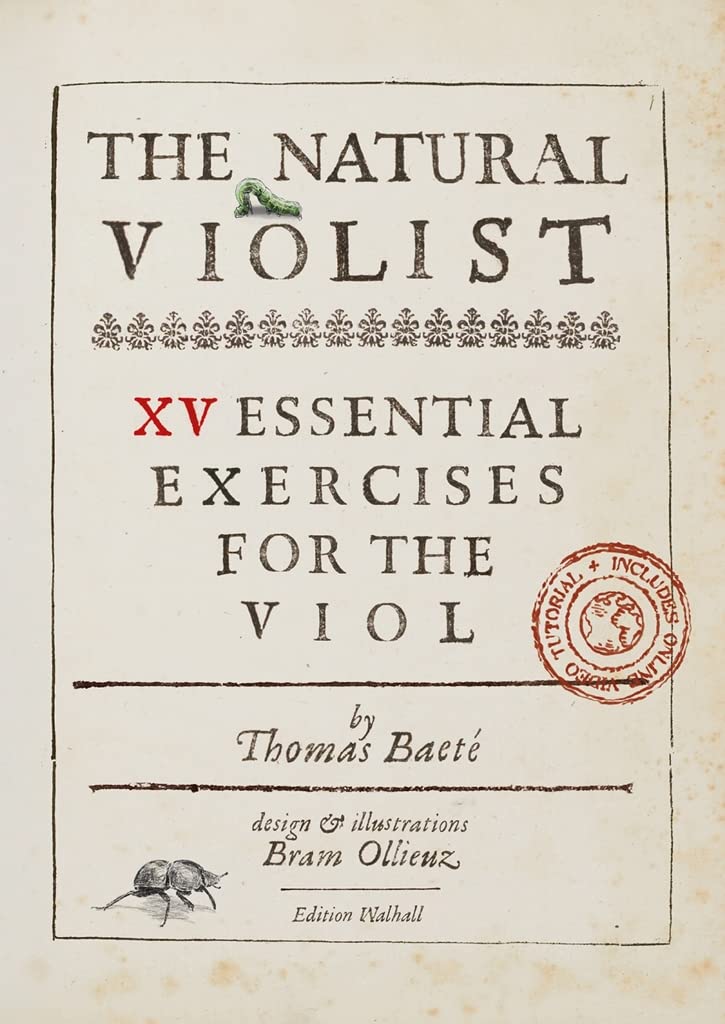 Thomas Baeté-The Natural Violist-Viola da Gamba-BOOK