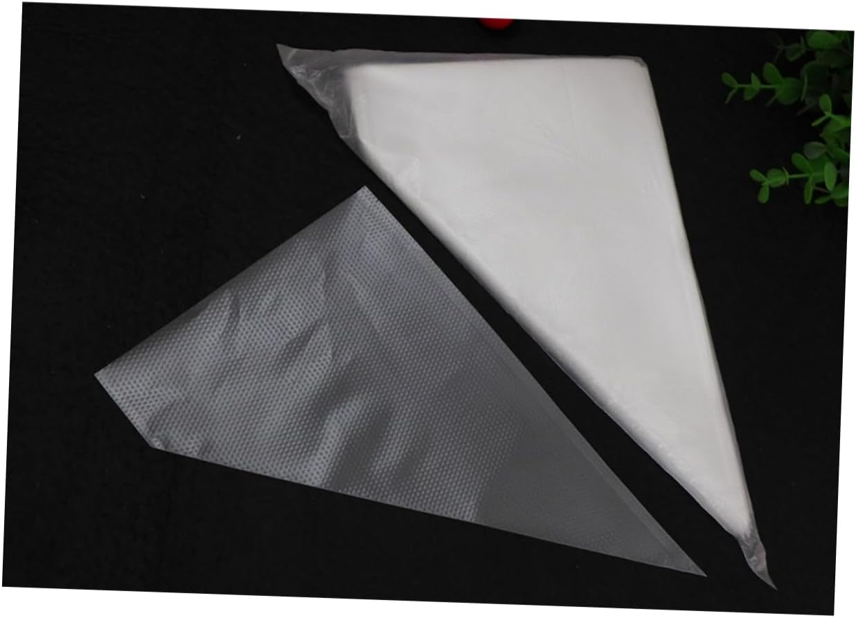 100pcs Disposable PE Pastry Bags for Cake and Cupcake Decorating