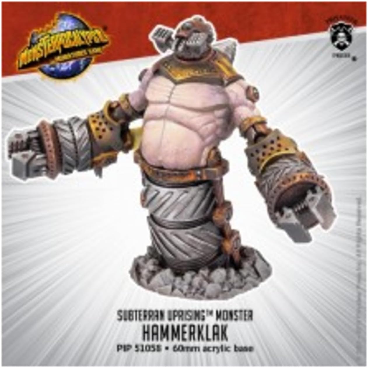 Hammerklak Subterran Uprising Monster (Resin and White Metal)