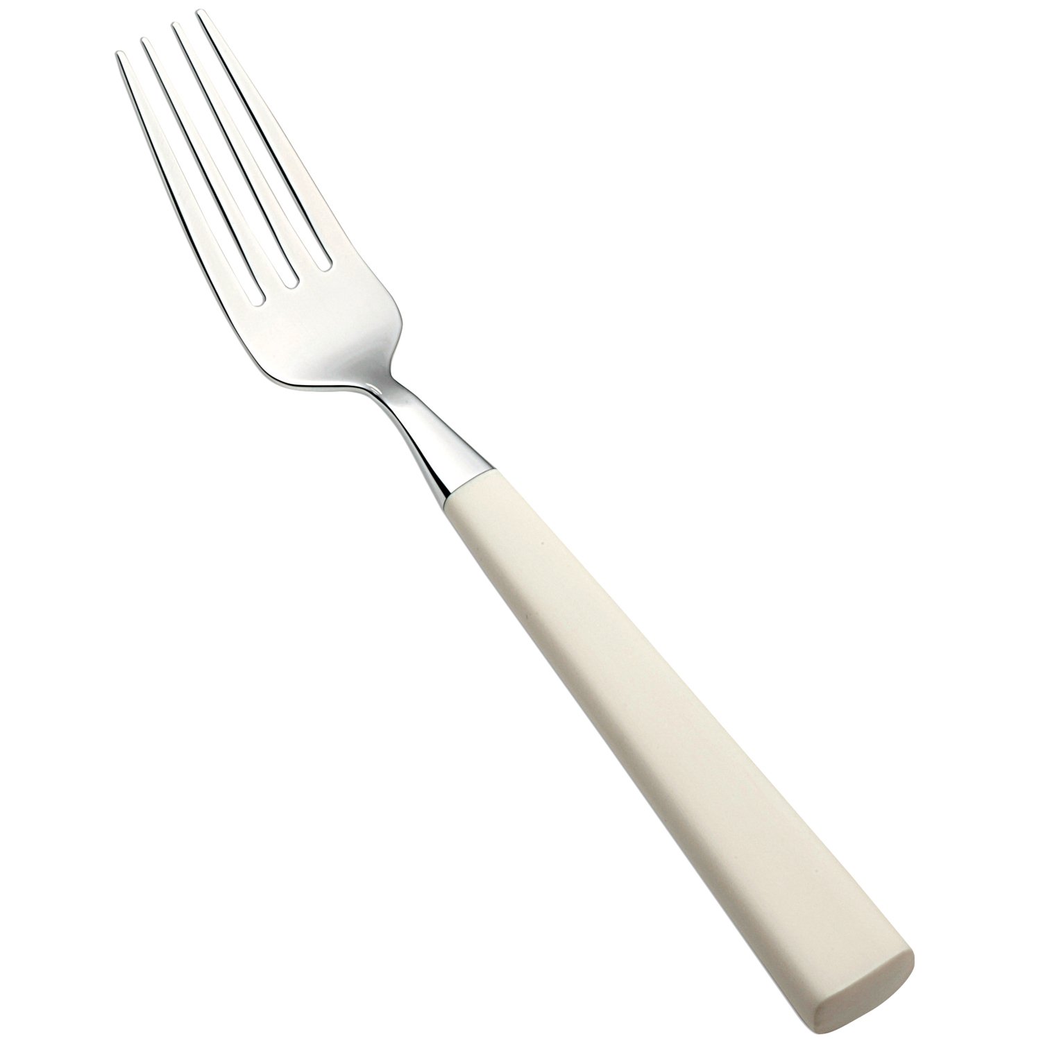 Todai 35400102 Ivon White Dinner Fork, Made in Japan