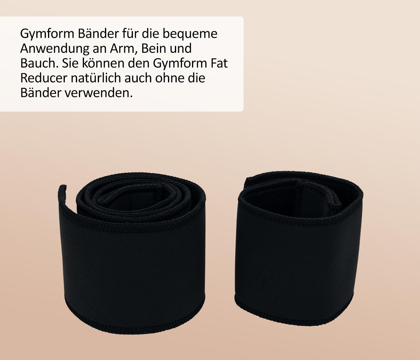 Genius GYMFORM Electro Fat Reducer EMS - Dispositivo de Entrenamiento 3 en 1 para Brazos, piernas, Abdominales, tonificador, musculación para Hombres y Mujeres, Set de 6 Piezas.