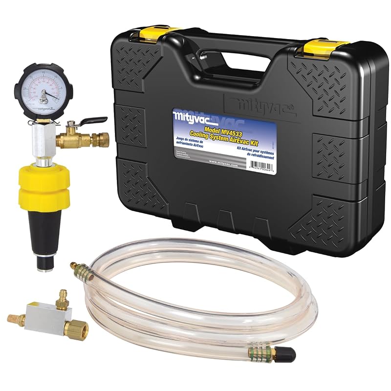 Kit Mityvac MV4533 AirEvac para Teste de Pressão e Abastecimento do Sistema de Arrefecimento