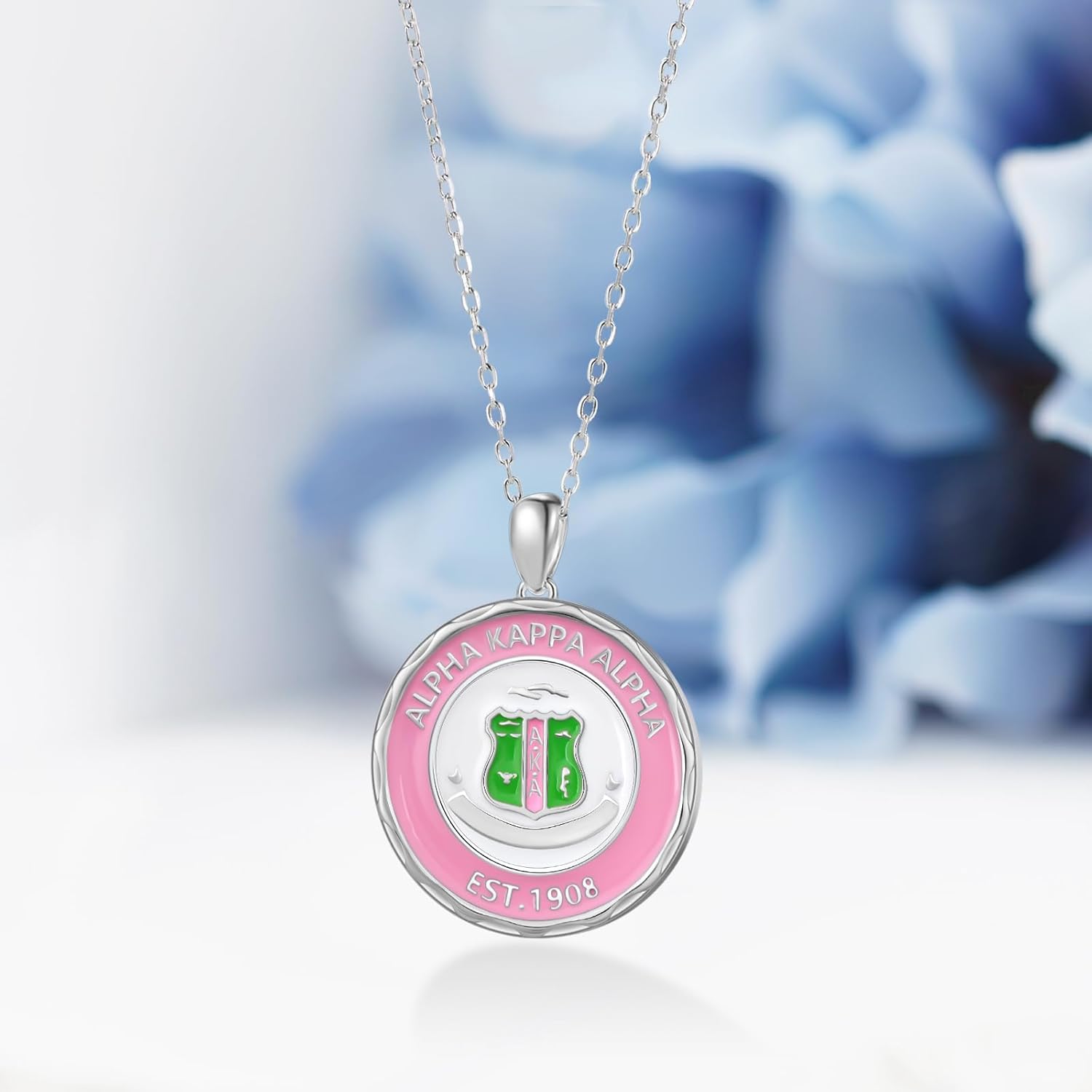 Aka Sorority Gifts for Women 925 Sterling Silver Aka Nacklaces Pendant Jewelry Sorority Paraphernalia Gifts for Women - Image 2