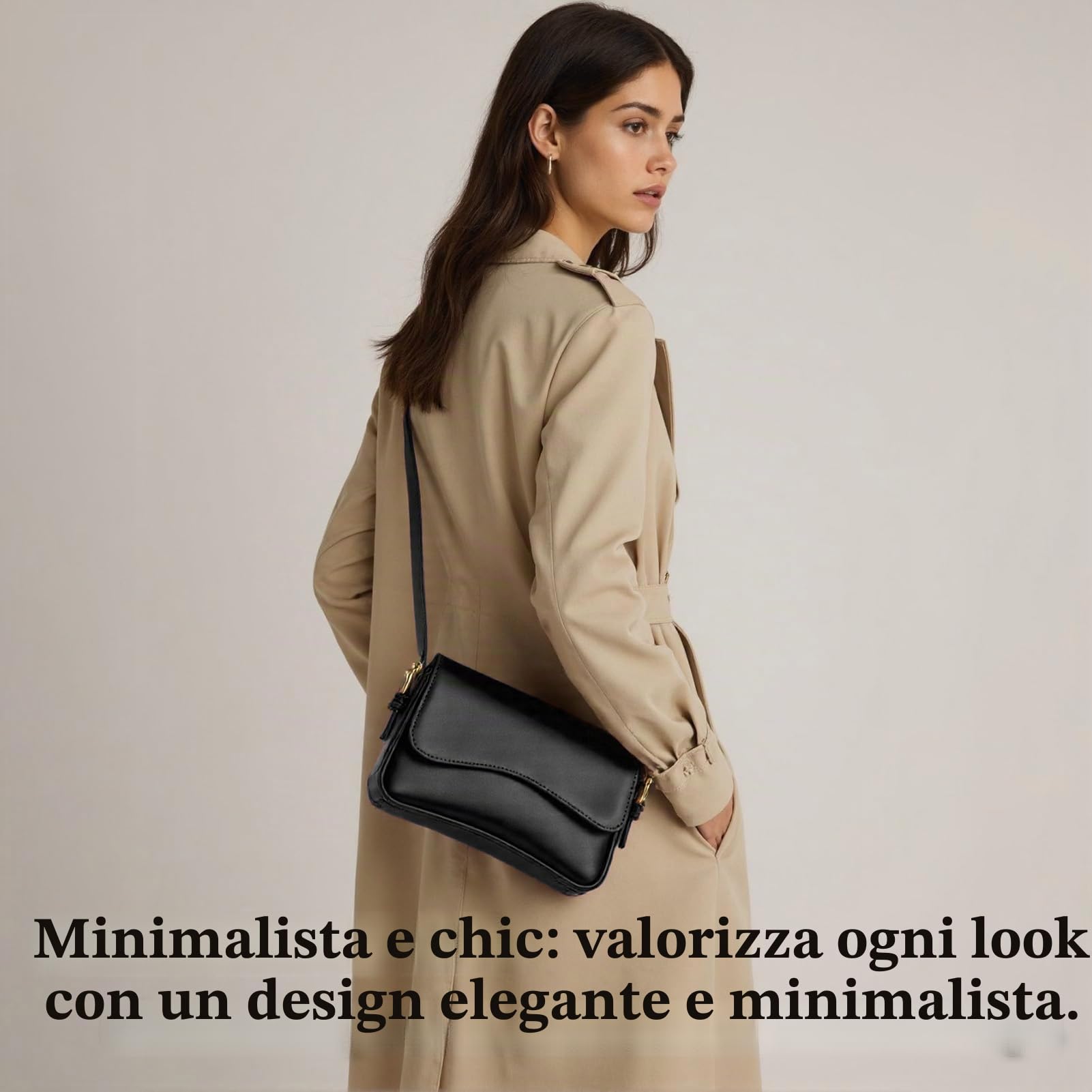 Borsa Tracolla Donna Borsa Donna Elegante Borsa Crossbody Piccol Pratica Quotidiana Resistente