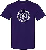 Vista 64 de UGP Campus Apparel AS04 - Camiseta con logotipo de círculo envejecido