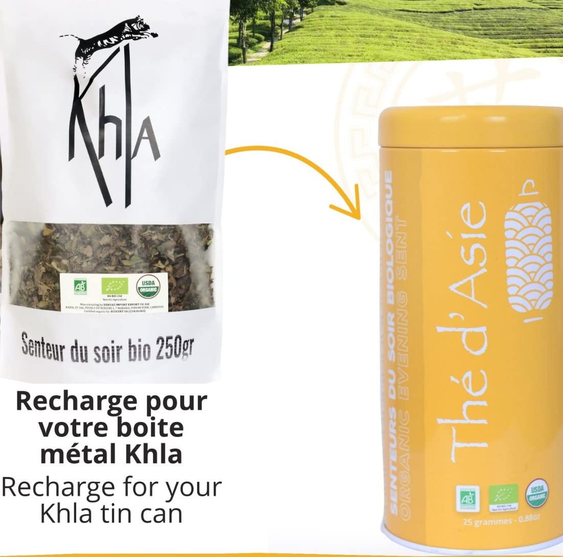 Senteur du soir Thé blanc bio regaliz 250 g Agriculture écologique KHLA