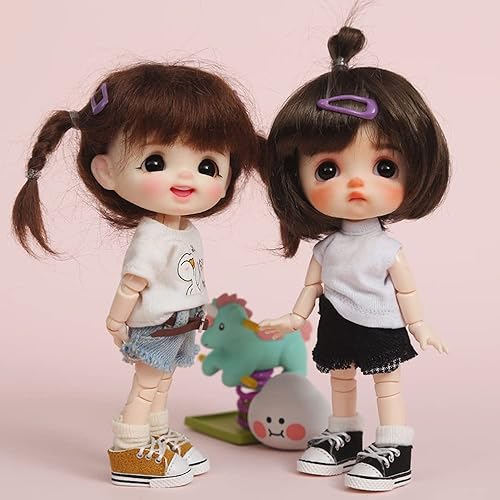 Miniatura 6 de BJD - Zapatos de muñeca casuales para OB11, GSC, Molly, Holala, 112bjd, zapatos, accesorios de juguete para muñecas (gris)