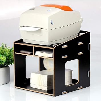 Printer Stand, Printer Rack, Printer Stand, Desktop Storage Rack, 3 Layer Printer Stand, Office Desktop Fax Machine Shelf, Printer Stand, Desktop Storage, Printer Storage Color : B