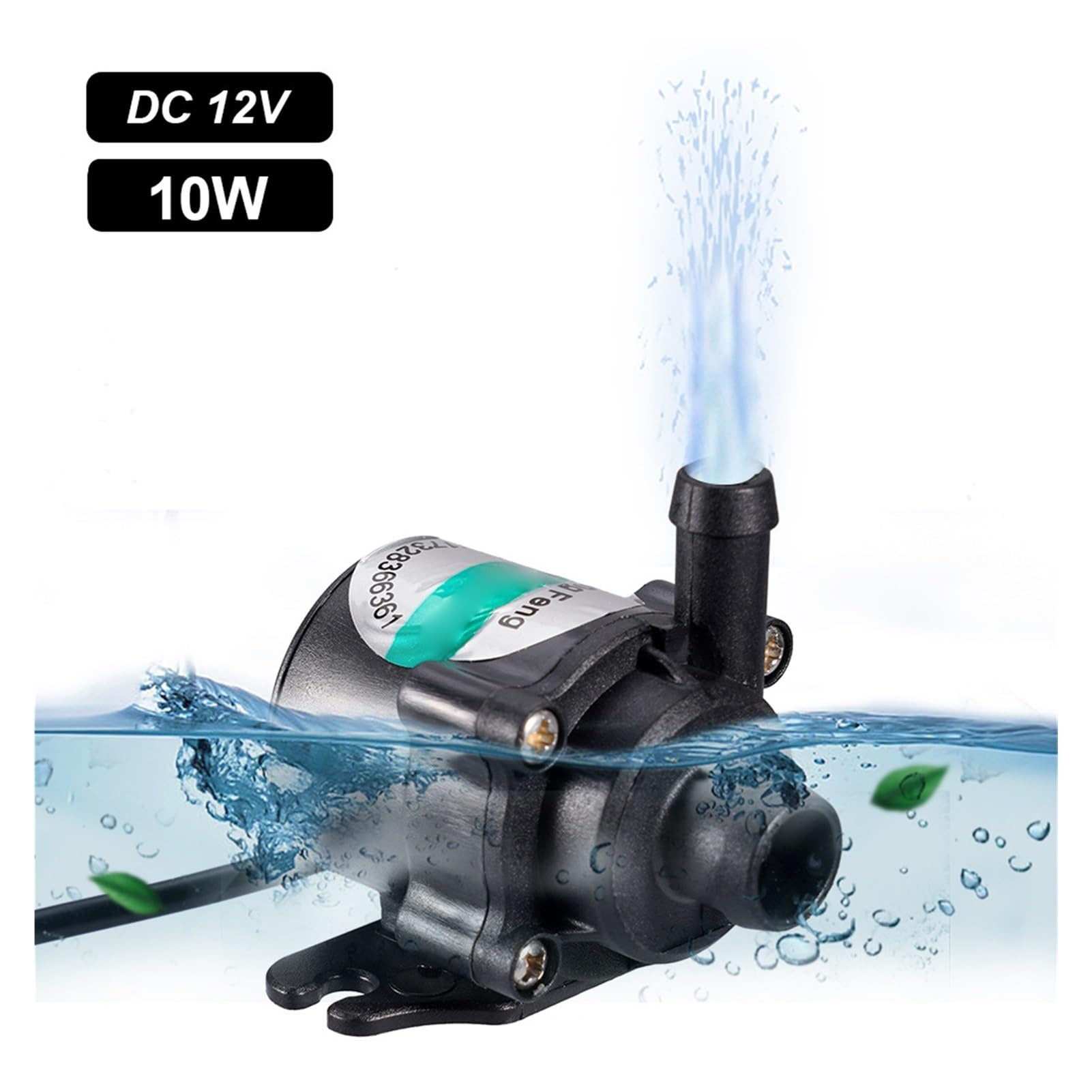 Bomba solar para estanque Bomba de agua solar 10W Bomba de fuente al aire libre con panel solar separado Kit de bomba de agua solar al aire libre for la decoración del estanque del tanque de peces con