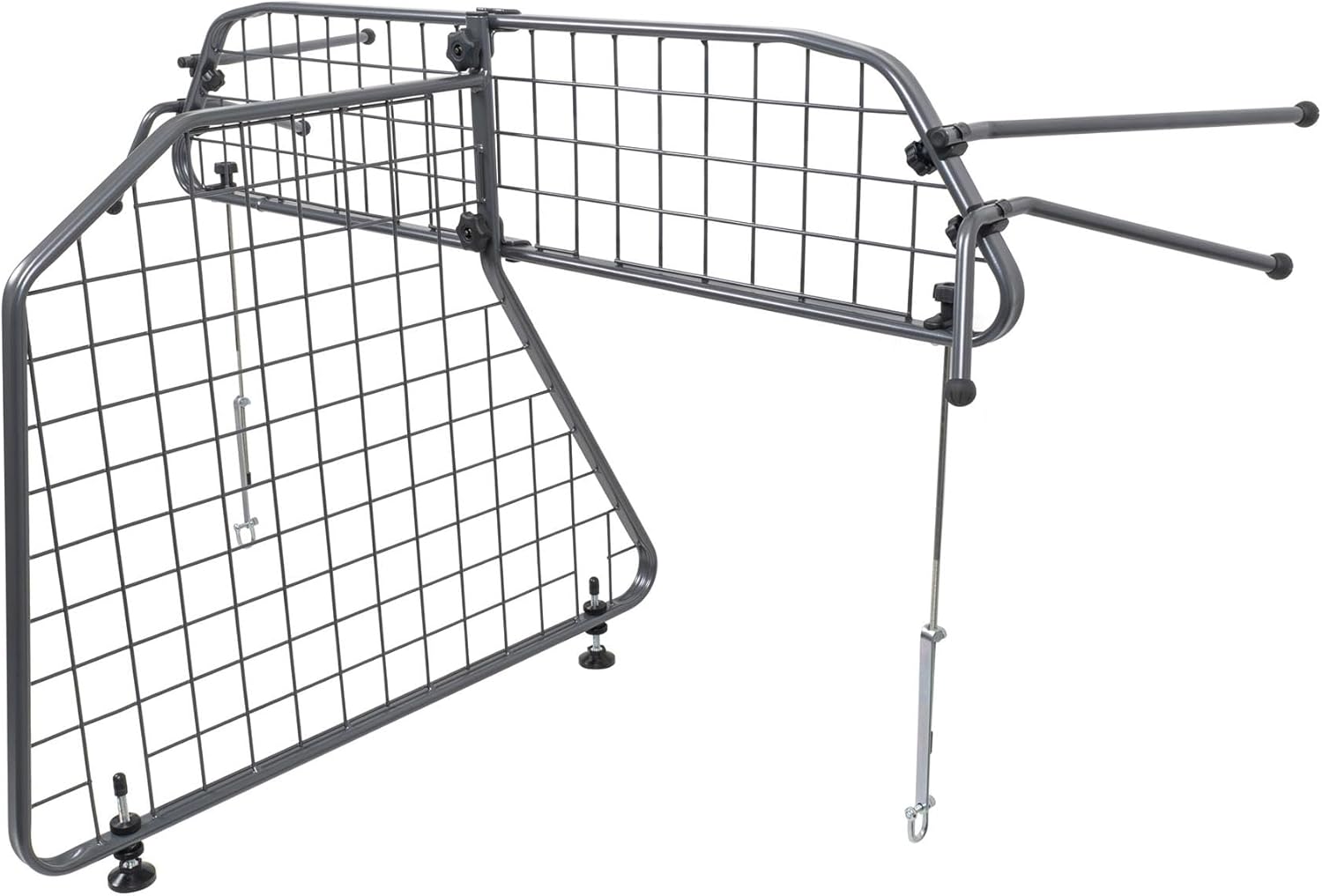 Travall Dog Guard & Divider Bundle Compatible with Hyundai Kona Hatchback, SUV (2023-) | Vehicle Specific Trunk Guard & Luggage Barrier Load Separator Heavy Duty Powder Coated Steel Pet Barrier