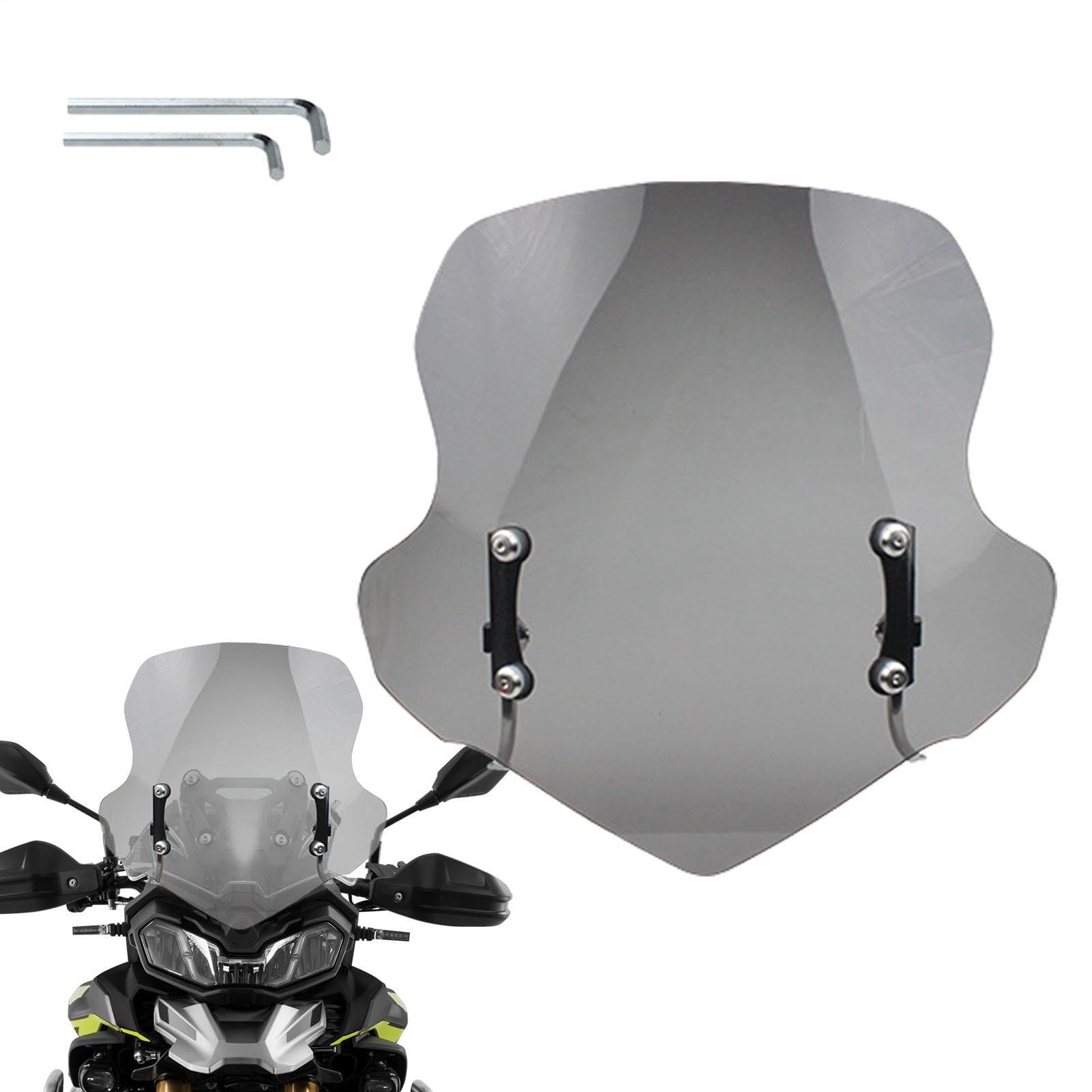 Parabrezza per scooter, parabrezza per moto Antigraffio, resistente | Scooter per deflettori ispessiti eleganti e antigraffio per scooter di guida sicuri Pietre d