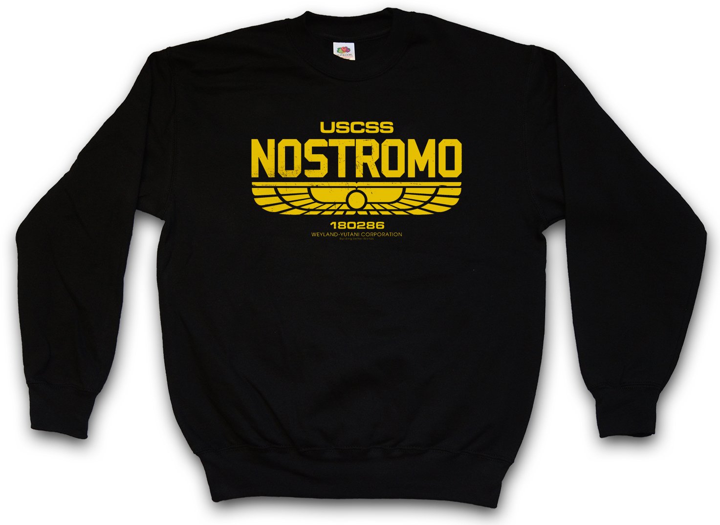 Urban Backwoods Men's Black Uscss Nostromo Iv Sweatshirt Pullover Size Xl