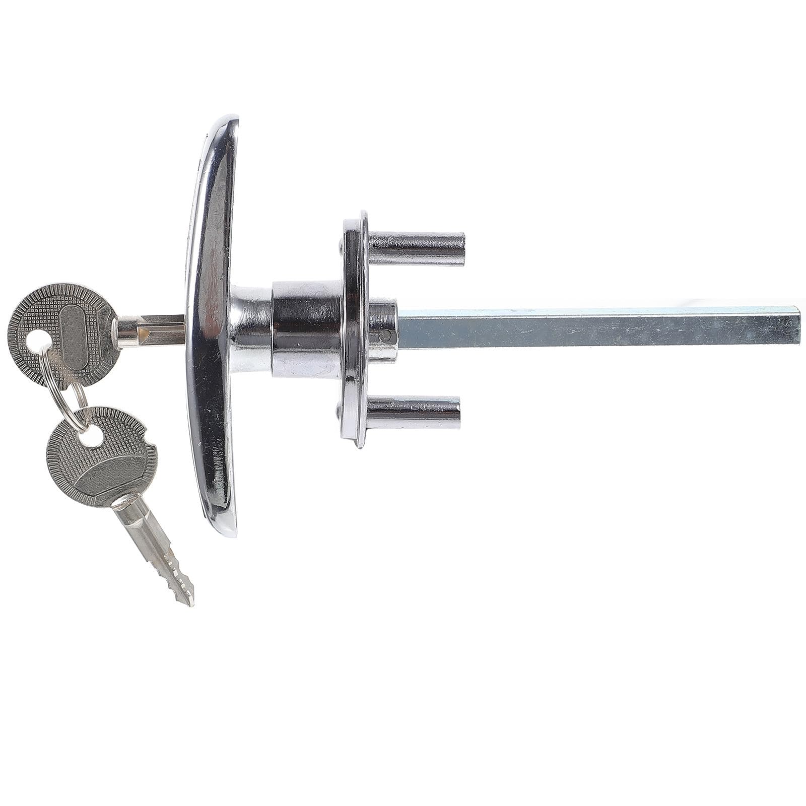 Cerradura universal para puerta de garaje con manija en T de acero robusto