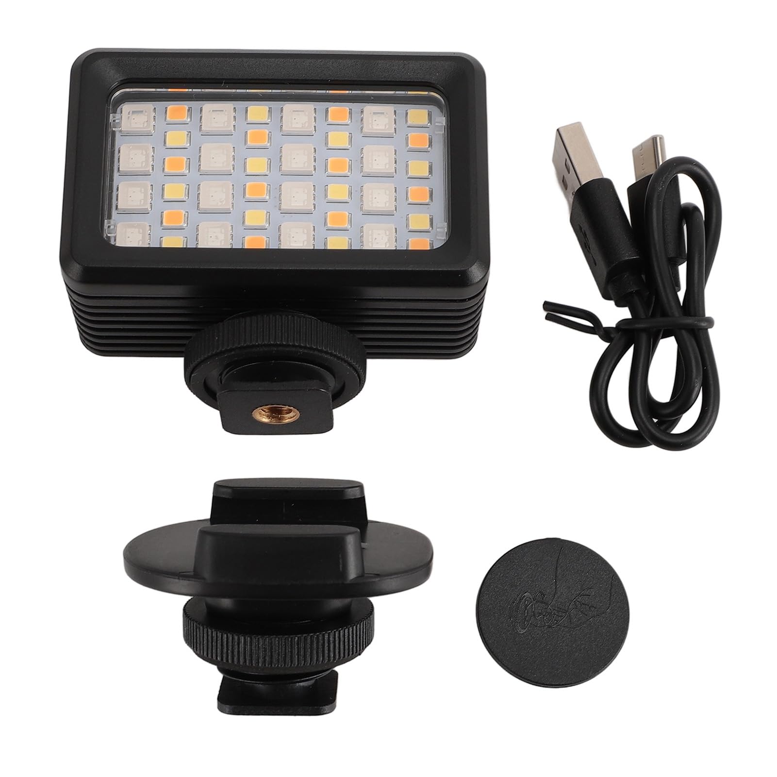 Sxhlseller Luce Video Subacquea RGB 2700K-5600K |Luce per Fotocamera Subacquea da 40 M per la Fotografia in Streaming Live