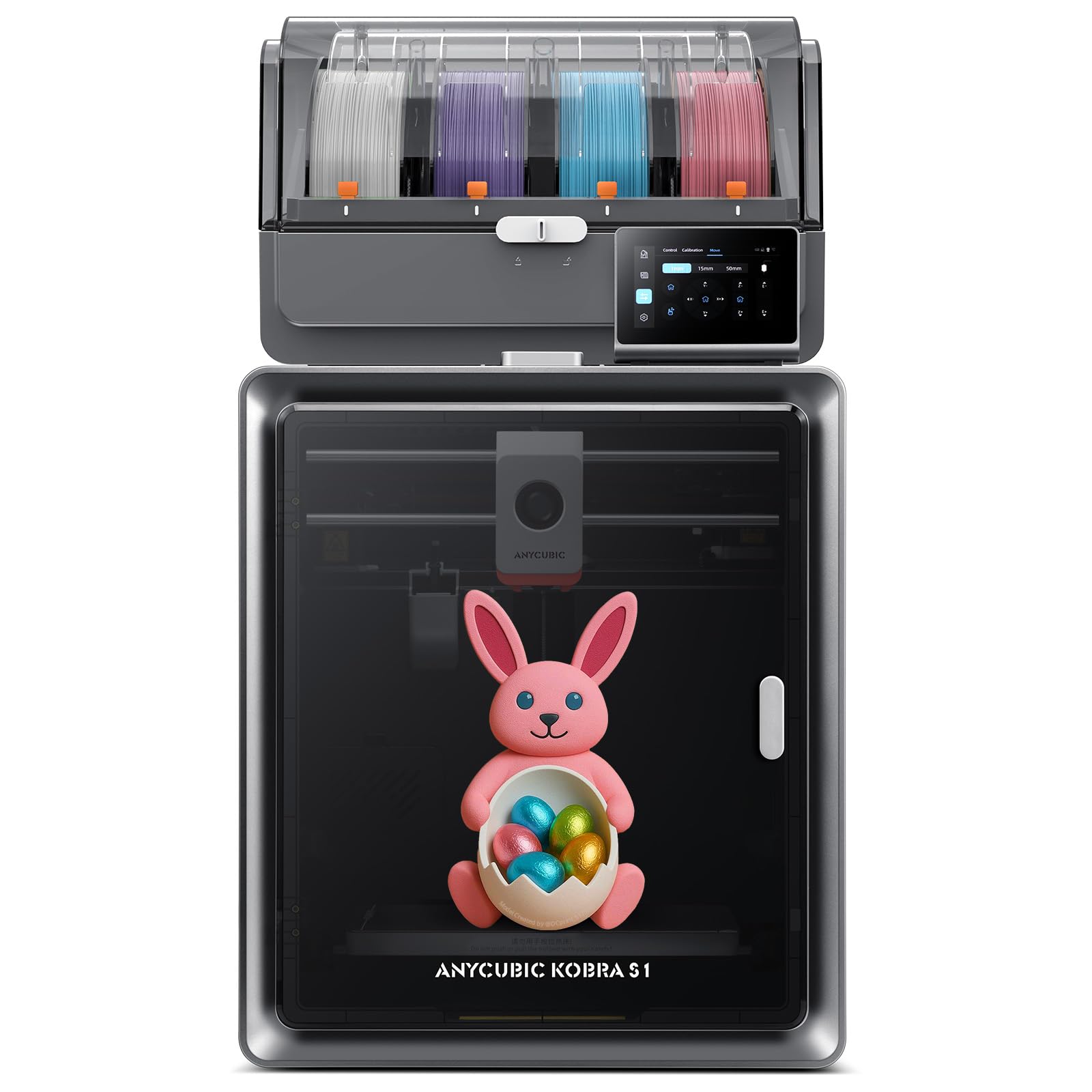 Anycubic Kobra S1 ACE 2 Pro Combo 3D-Drucker, 600 mm/s Hochgeschwindigkeit