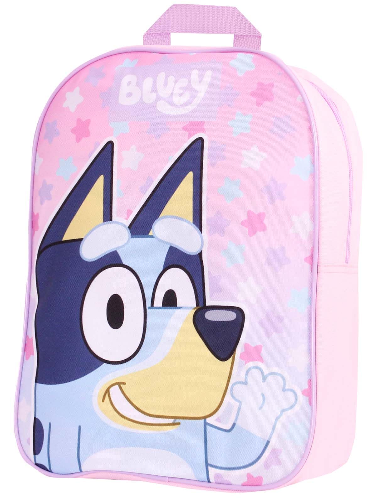 Bluey Backpack for Girls - Kids School Bag Travel Backpack Pink Childrens & Toddler Rucksack Ideal for Nursery and Daily Use