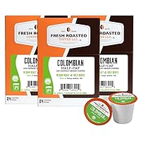 Vista 72 de Fresh Roasted Coffee, Tarrazu de Costa Rica, tostado medio, 24 cápsulas para cafeteras K Cup
