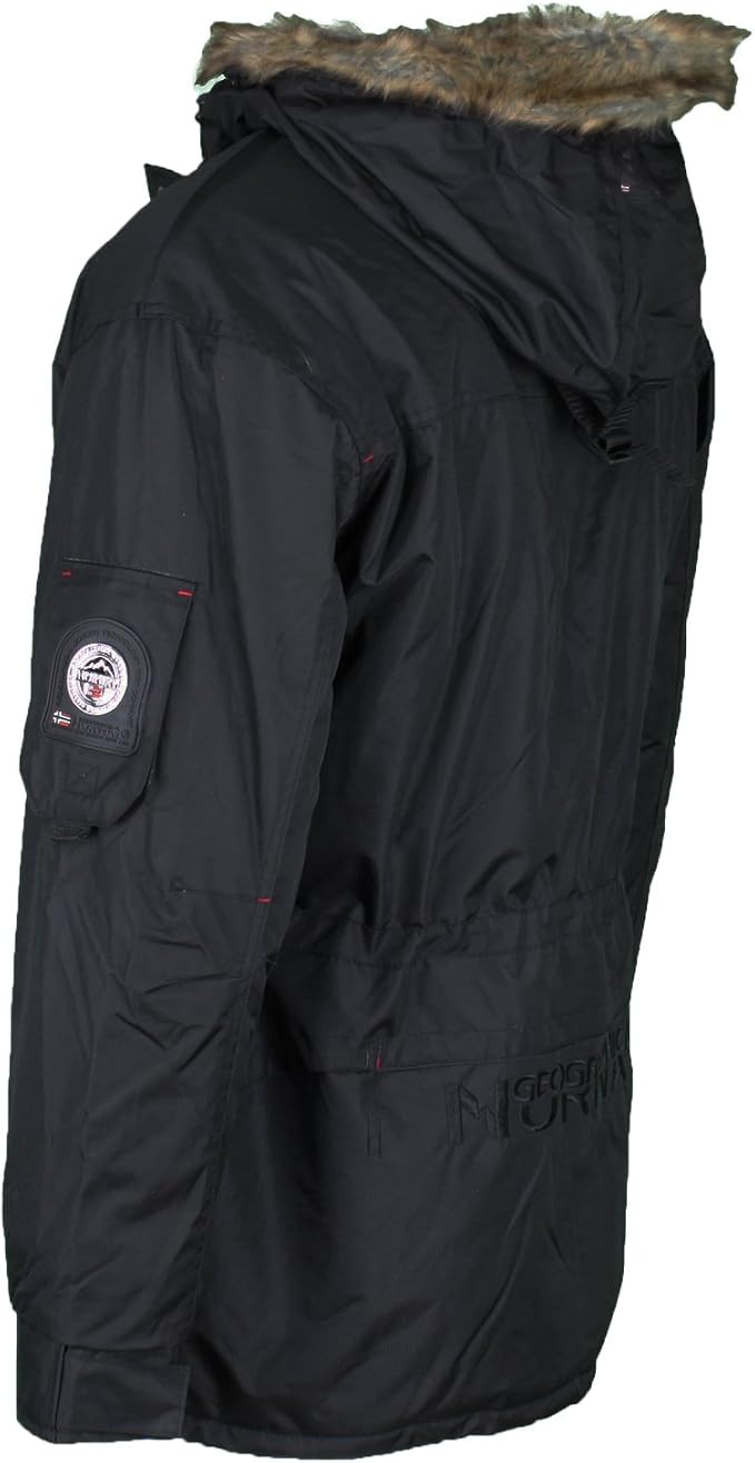 Geographical Norway Anaconda Men's Parka, Mens, Anaconda, black :  Amazon.co.uk: Clothing