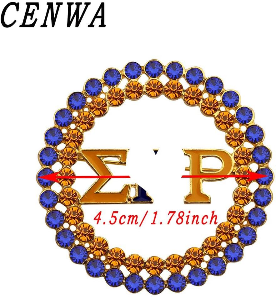 CENWA Sorority Brooch Pin Sorority Gift Sorority Jewelry Gift - Image 2