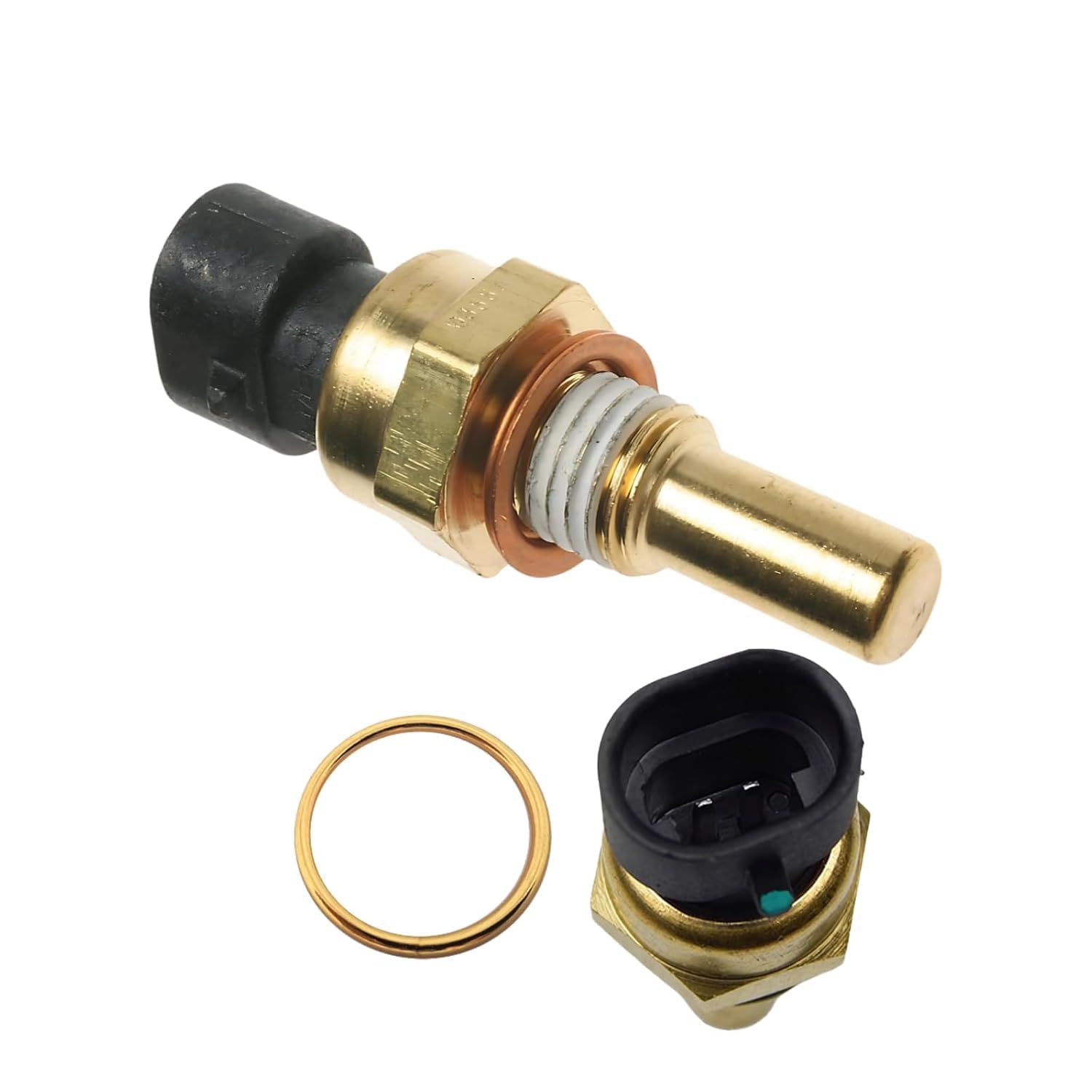 Engine Coolant Temperature for Isuzu - 19236568 Radiator Coolant Temperature Guage - Fits Amigo, Axiom, Hombre, Rodeo, Rodeo Sport, Trooper Temperature Sending Unit - Solve P0118 P0128 Error