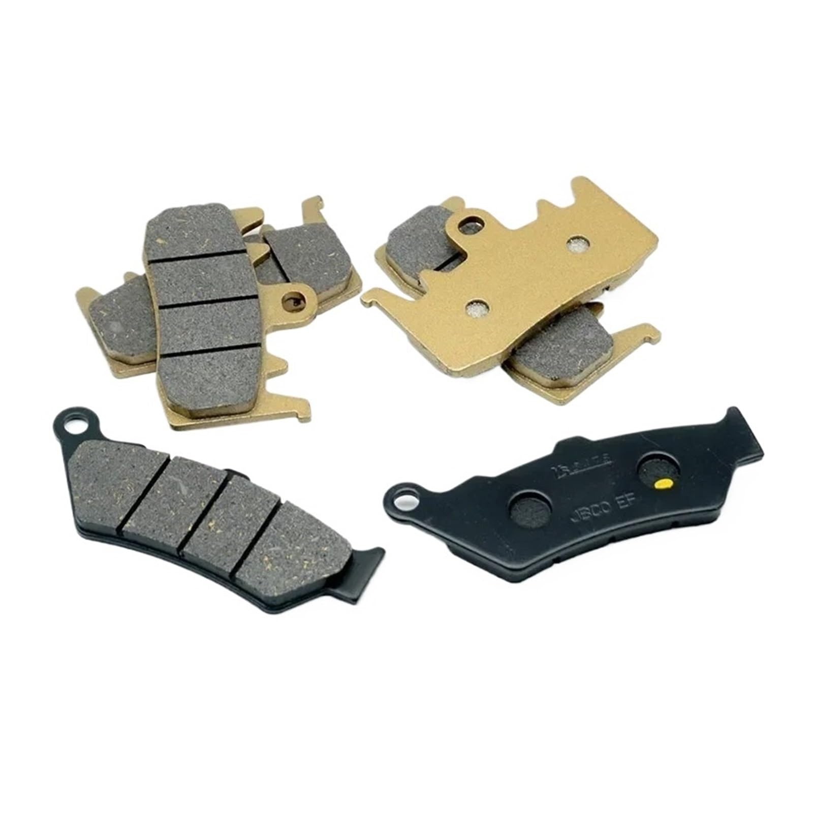 set pastiglie moto Per BMW R1200GS 2013-2018 R1200 GS Per Adventure 2014-2016 R1200GSW 2013-2015 GSW Kit Pastiglie Freno Anteriori Posteriori Set(Pastiglie anteriori posteriori)