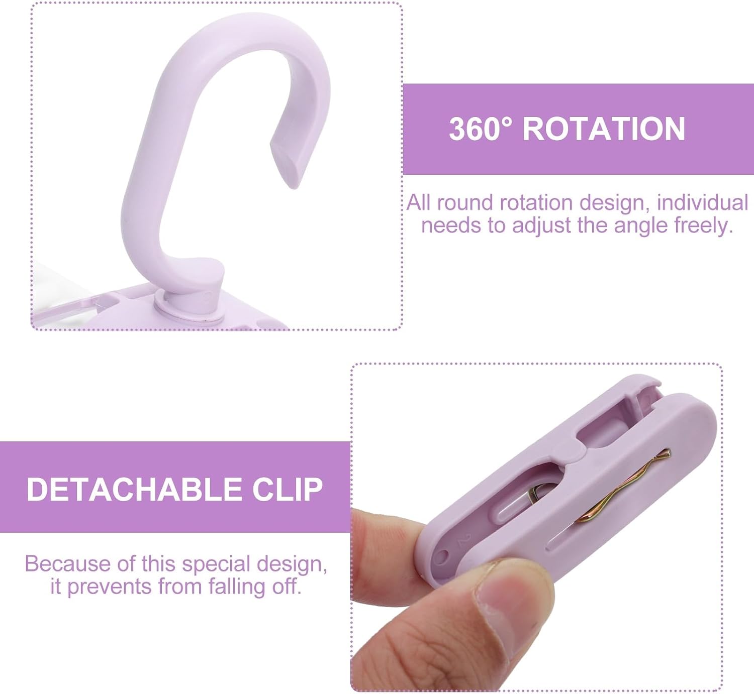 Sock Drying Rack with 32 Plastic Clips Foldable Laundry Drying Hanger for Socks and Towels Windproof Home Clothes Organizer