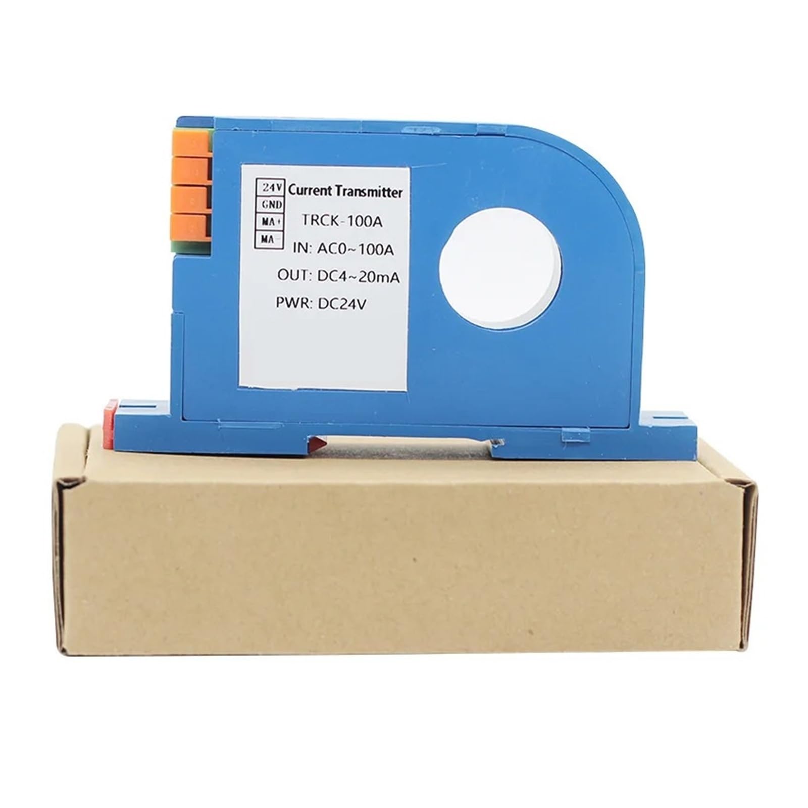 Transmisor de Corriente CA CC Diámetro del Orificio 22 mm CC 24 V