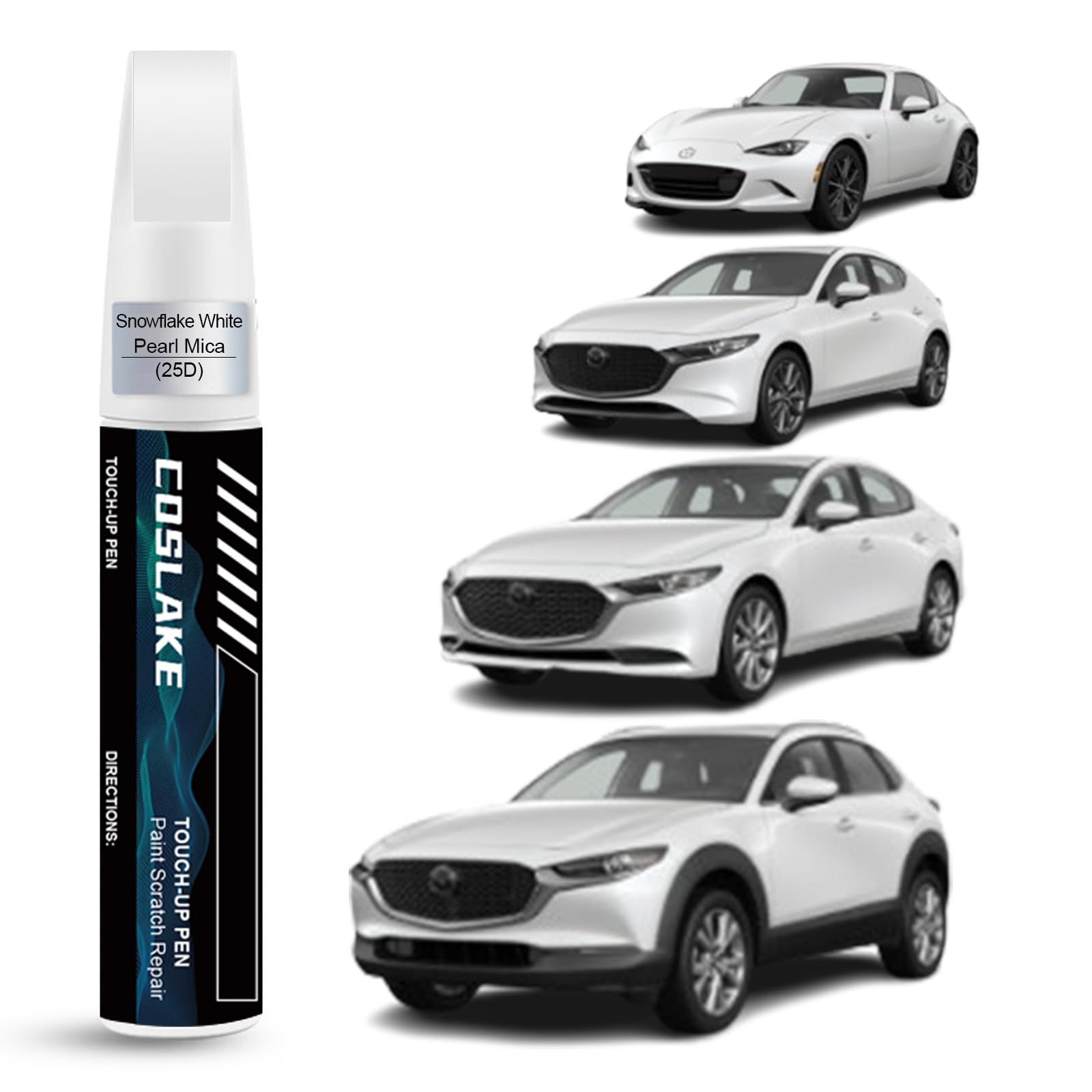 めんこ pkcz Amazon.com: COSLAKE Car Touch Up Paint(Snowflake White Pearl
