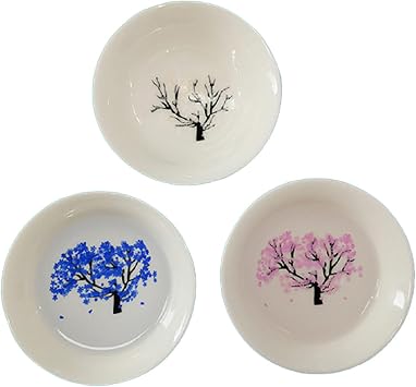 VALINK Japanese Sakura Sake Cup, Cold And Hot Temperature Color Change Tea Cup for Restaurant Household 1PC