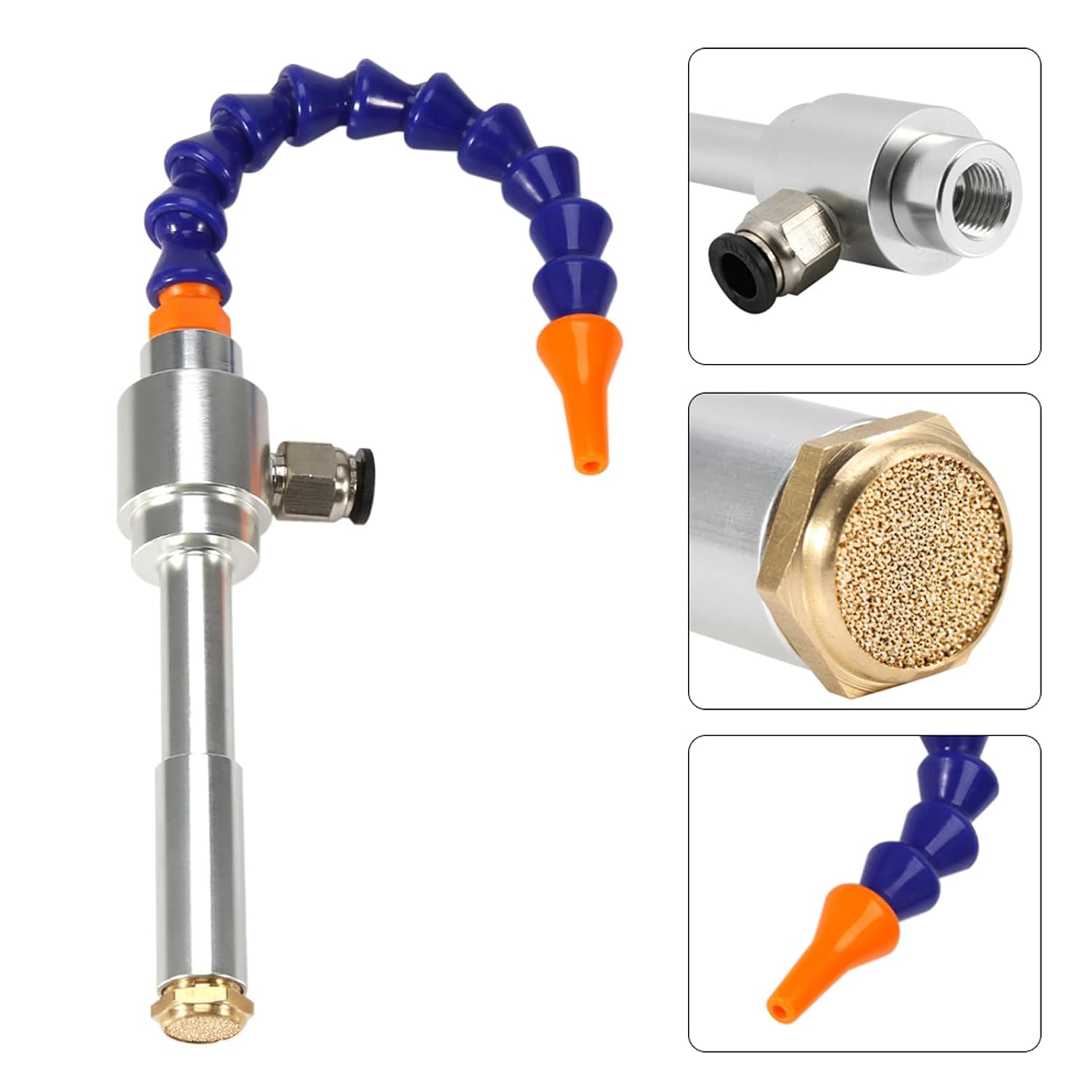 Mini Cold Air Dry Cooling with Flexible Hose, for Rapid Local Cooling, Machine Drying or Cooling