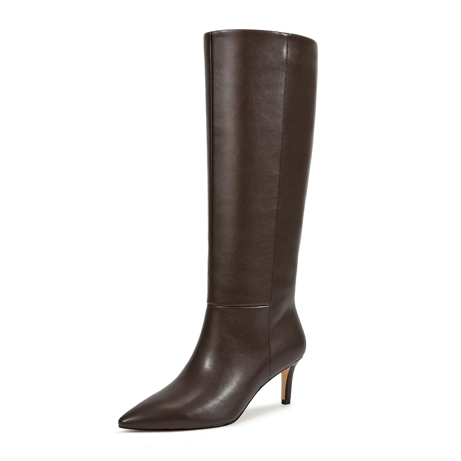wetkiss Knee High Boots for Women Pointed Toe Design Classic and Sexy