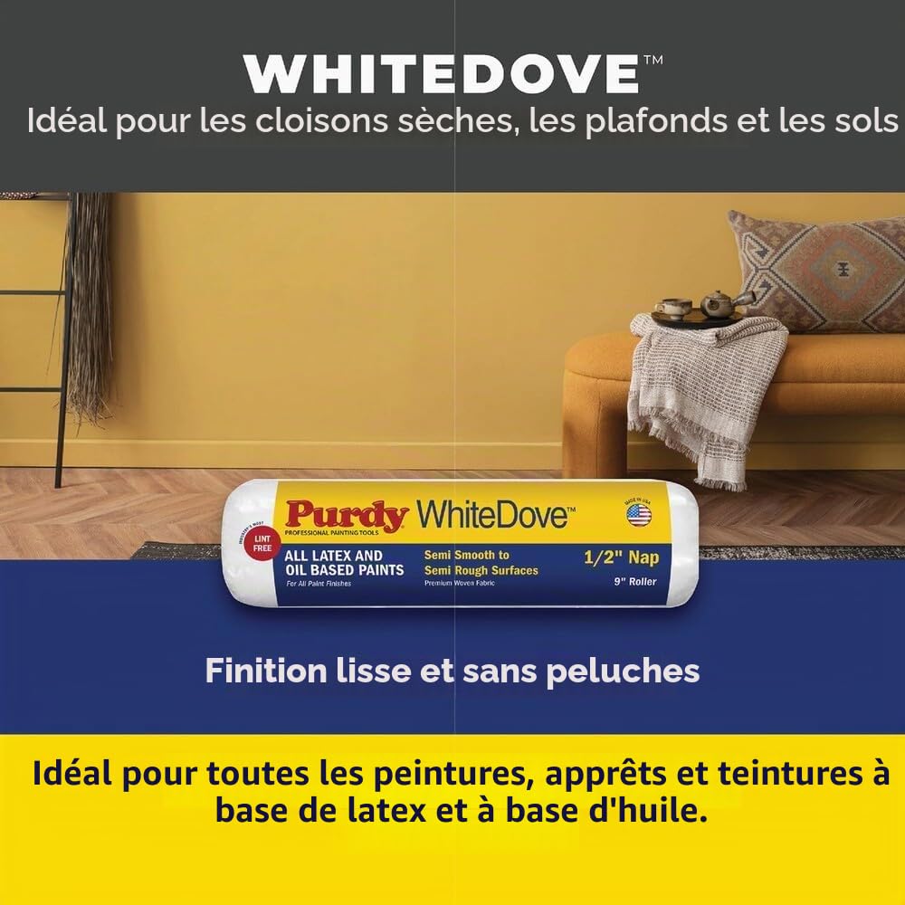 Purdy - Manchon pour rouleau de peinture, référence 144670182
