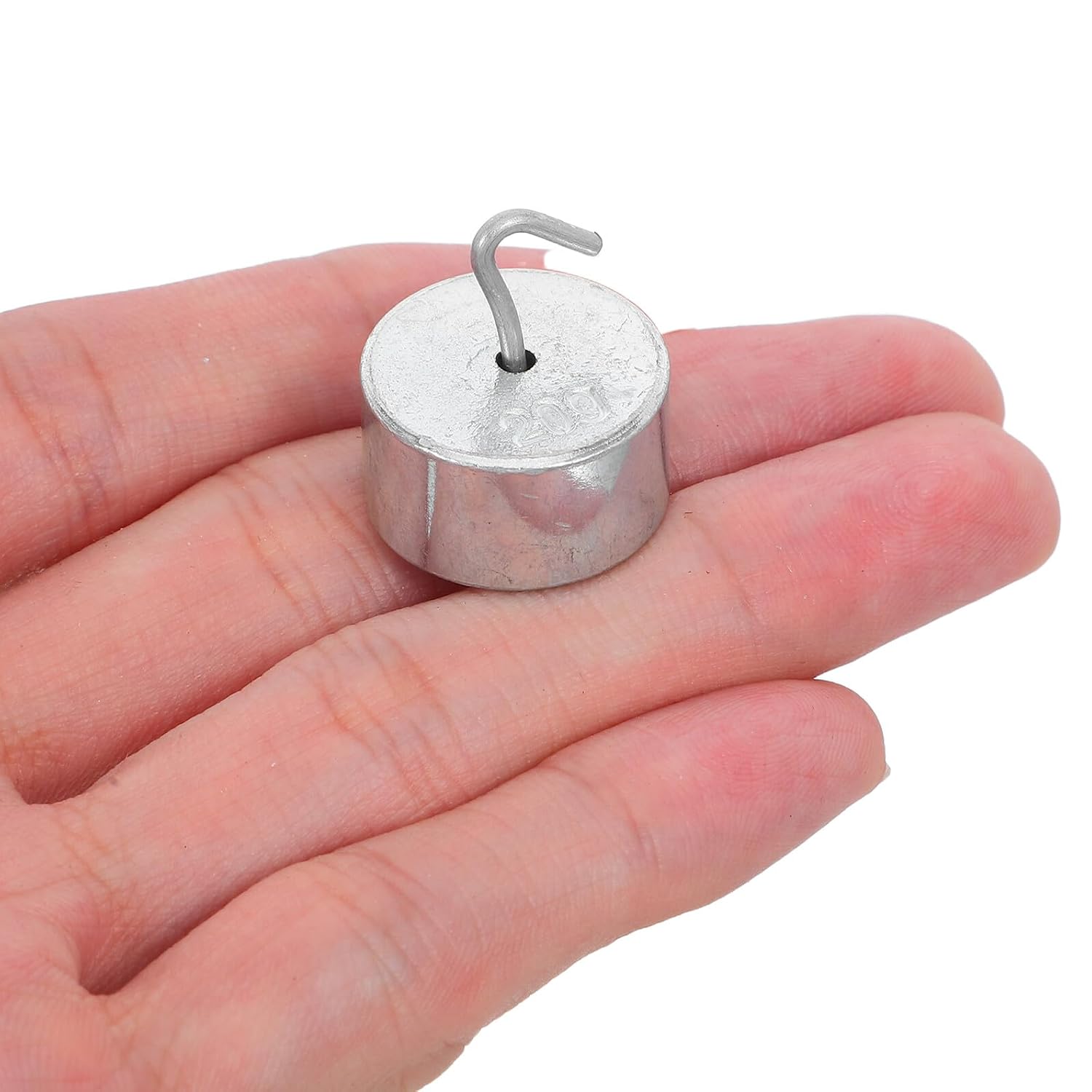 20pcs Hooked Calibration Weight Set for Labs Accurate Units for Scale Calibration Science Experiments Physics Teaching and Educational Use