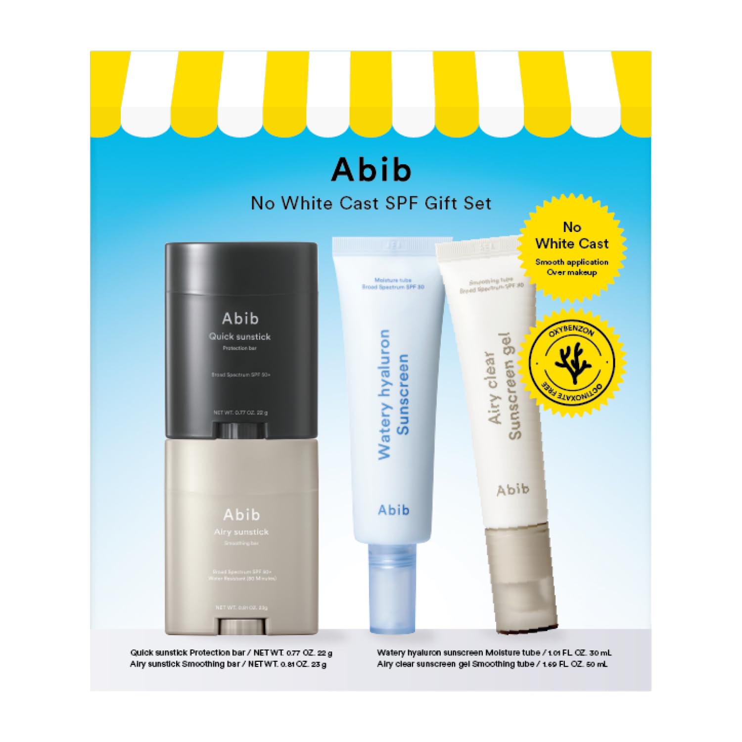 Abib Airy Sunstick SPF50+ - Oil Control Sunscreen -10