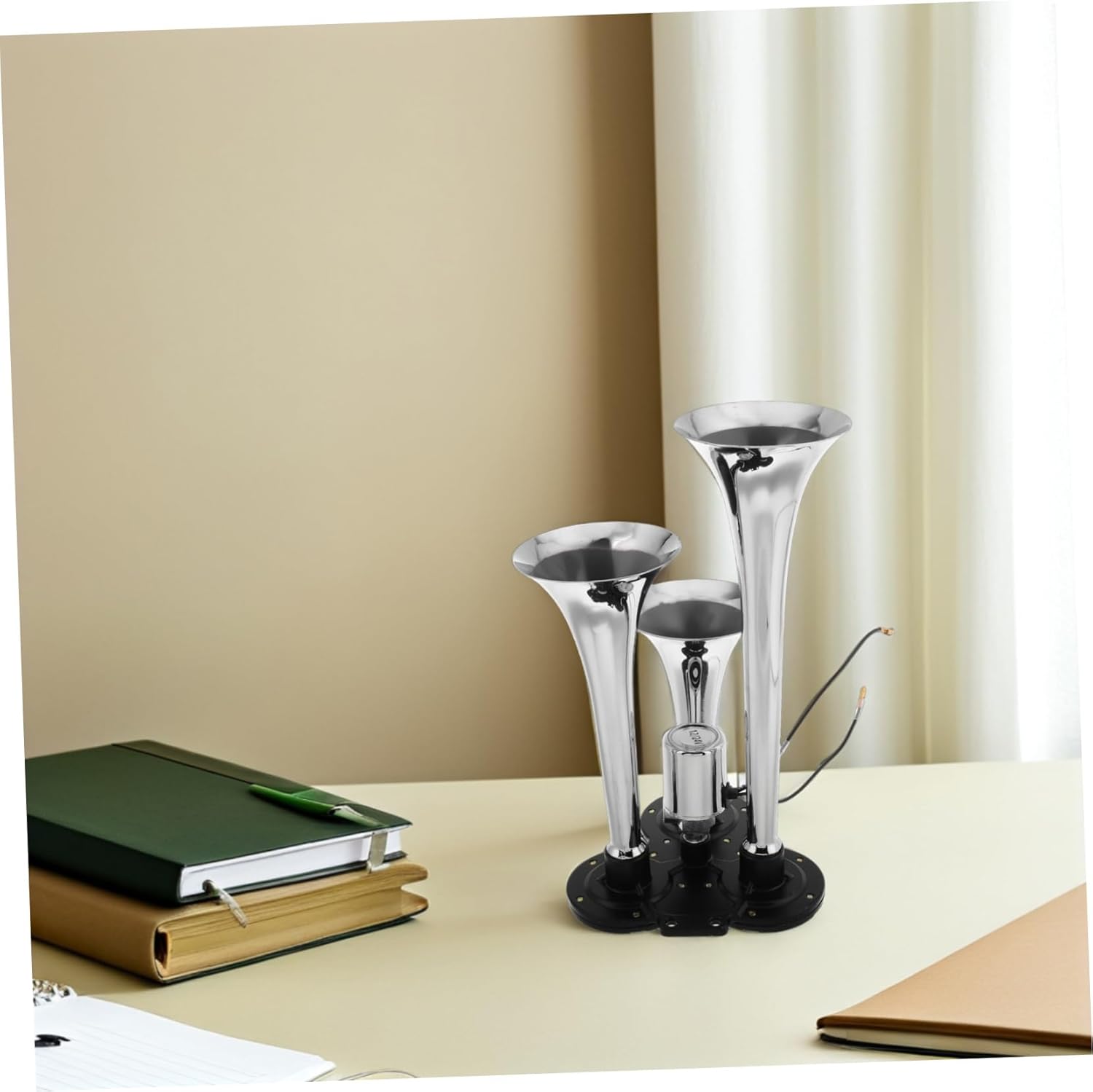 Ciieeo Triple Trumpet Modified Truck Air Horn Kit for Trucks Car Air Train Heavy Duty Accessories