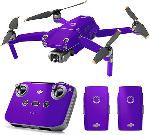 Vista 86 de SopiGuard Skin for DJI Mavic Air 2s - Juego completo de calcomanías de vinilo de precisión + controlador + 3 fundas de batería