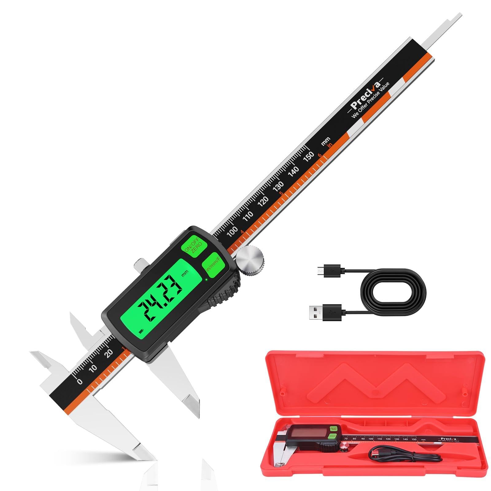 Digital Caliper - Precise Stainless Steel Measurement Tool -1