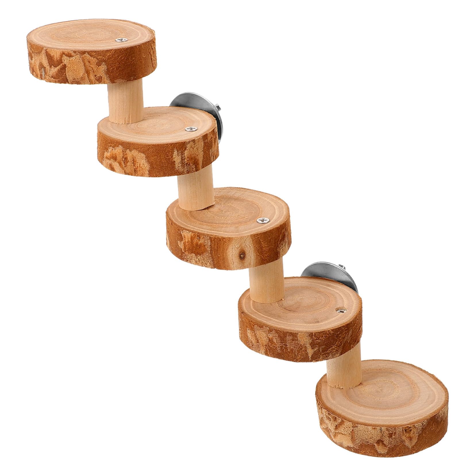 SUPVOX 4 Pz Giocattolo per criceti Giochi per criceti Giochi Criceto Gabbia per criceti Scala per Animali Fai da Te Forniture per Gabbie per criceti cincillà Scala a pioli Scala in Legno