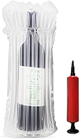 Vista 7 de 10 paquetes de bolsas protectoras de viaje para botellas de vino, envoltorio de burbujas inflables con acolchado de Monkkino, opción segura