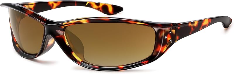 SOJOS Wrap Around Running Sunglasses for Men Women Y2K Sport Shade SJ2747 | UV400 Protection Lenses,Ideal for Fishing Driving Cycling and Hiking,Daily Wear,Outdoor,Travel Beach Essentials