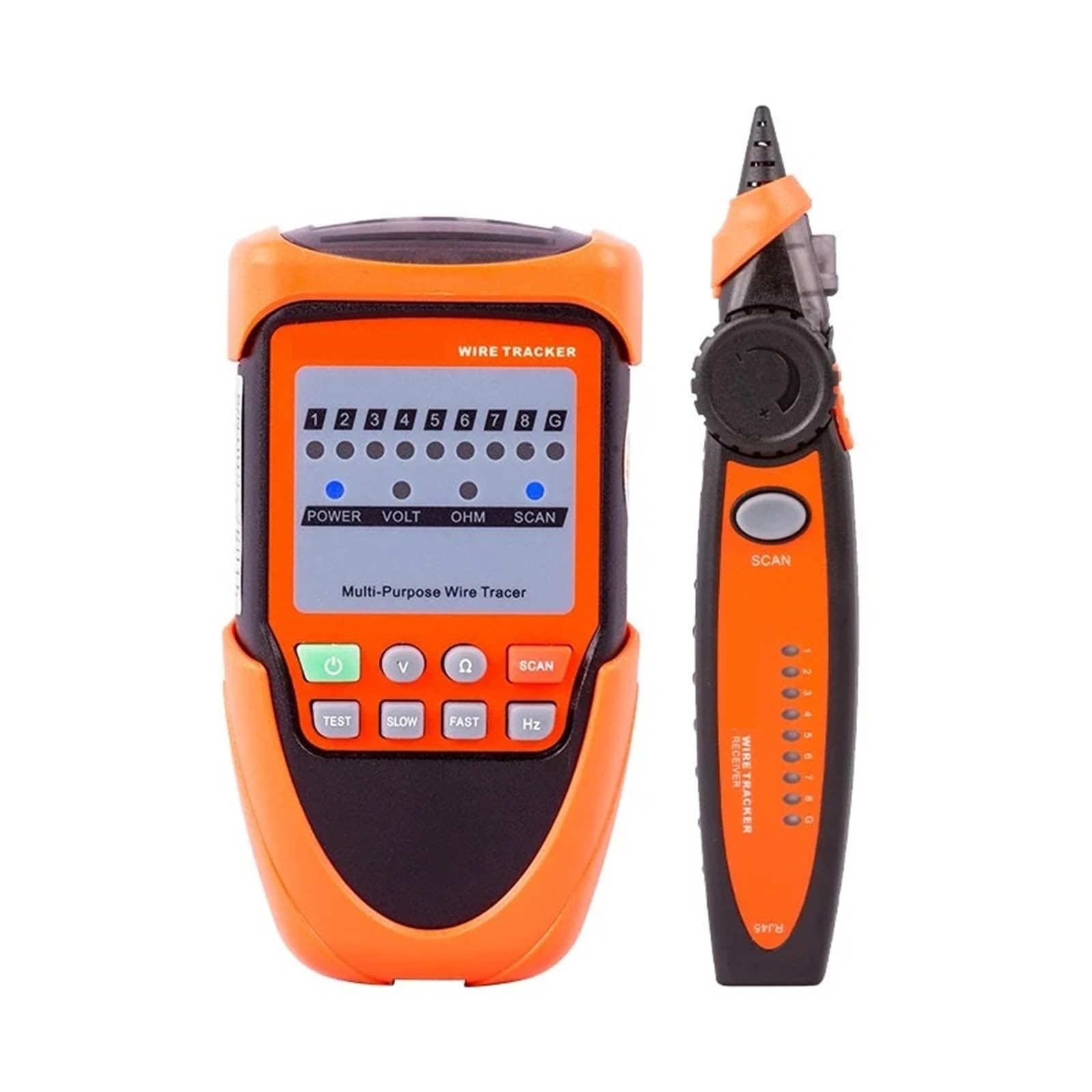 Cable Tracker, LAN Network Cable Tester Cat5 Cat6 UTP STP Detector Line Finder Telephone Wire Tracker Tracer Diagnose Tone Tool